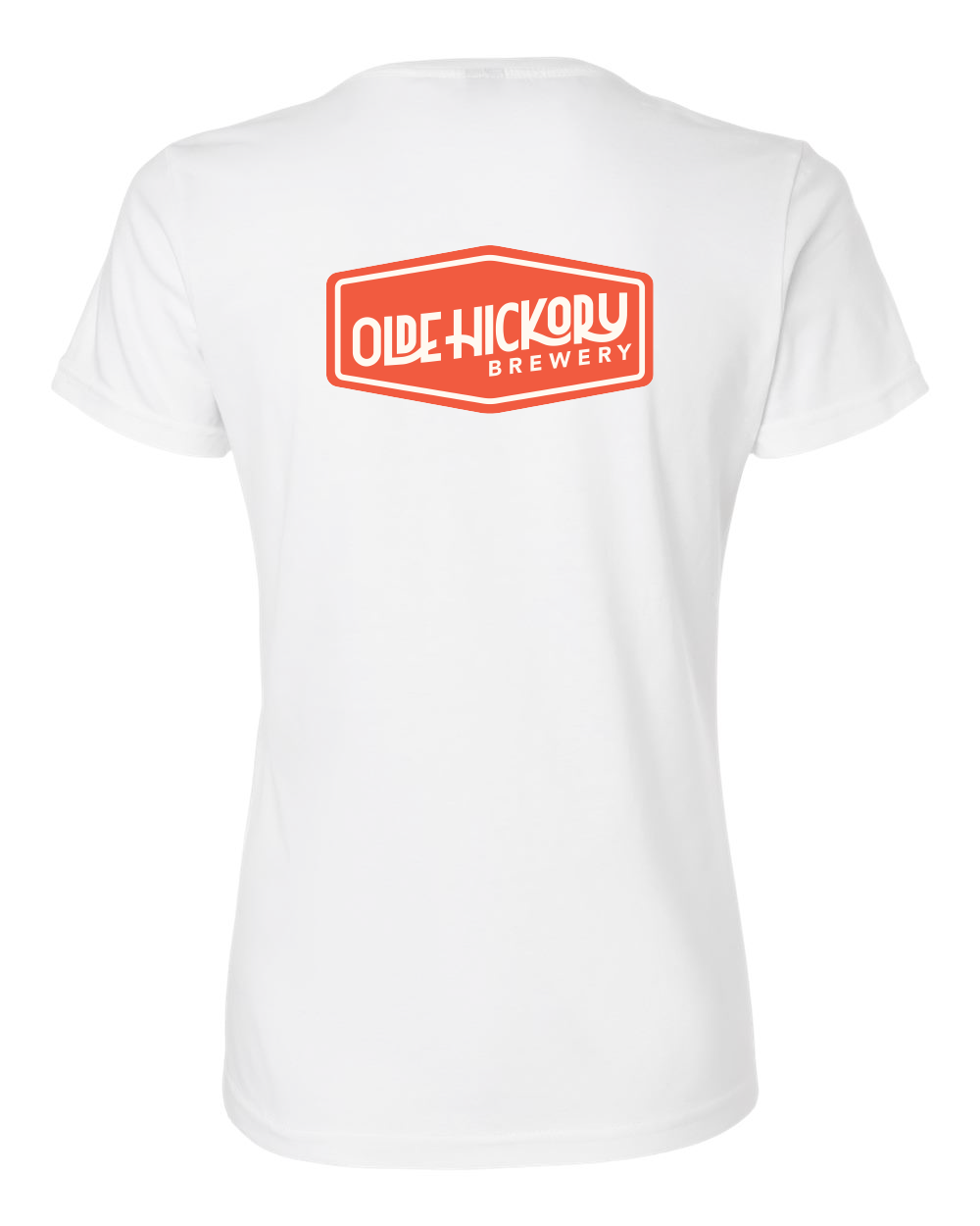 Olde Hickory Brewery Softstyle Women's V-Neck T-Shirt (click for more colors)
